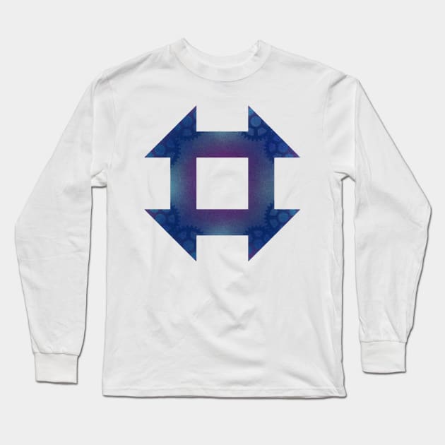 Hidden Symbol Long Sleeve T-Shirt by GasmaskMood